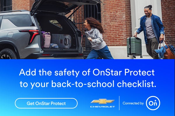 Add the safety of OnStar Protect to your back-to-school checklist.